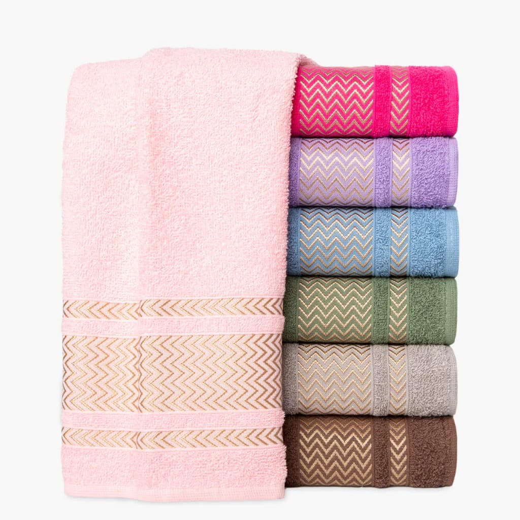 Kit 5 toalhas de rosto