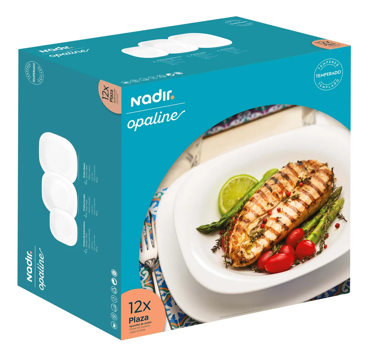 Aparelhos de jantar 12 peças