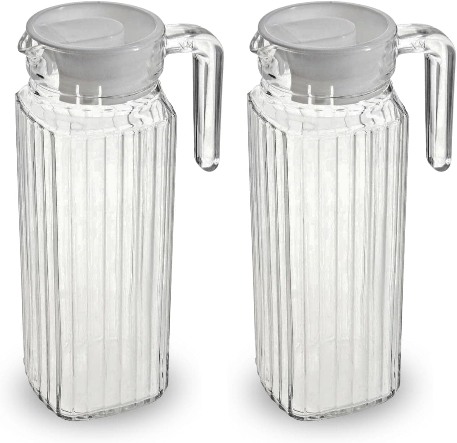 Kit 2 jarras de vidro